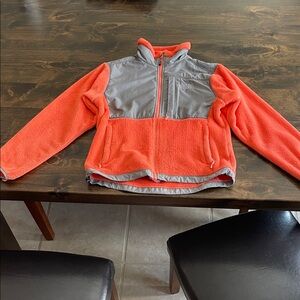 The North Face Orange and Gray Jacket